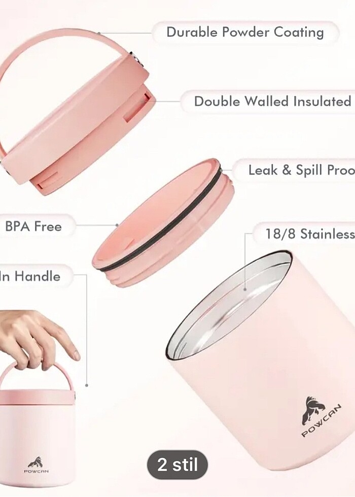 Yemek termusu 739 ml - Görsel 2