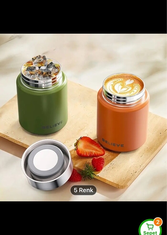 Bebek yemek termoso 200ml - Görsel 2