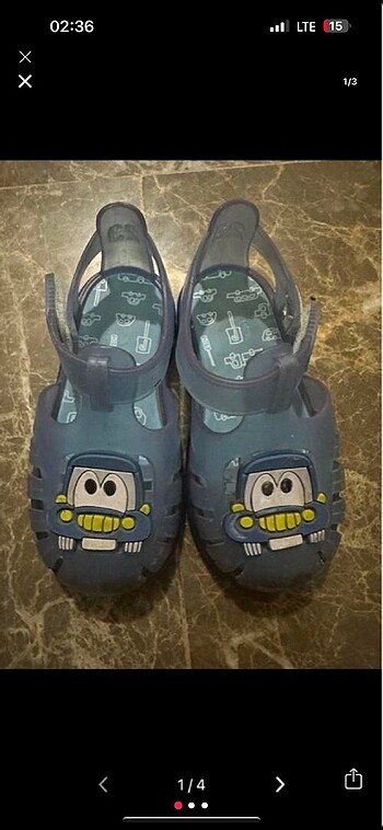 İgor 23 numara erkek çocuk bebek sandalet