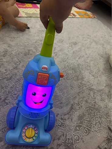 Fisher price oyuncak eğitici süpürge