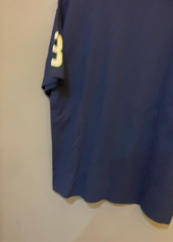 Mavi Baskılı Erkek Kısa Kollu Tişört - Görsel 3