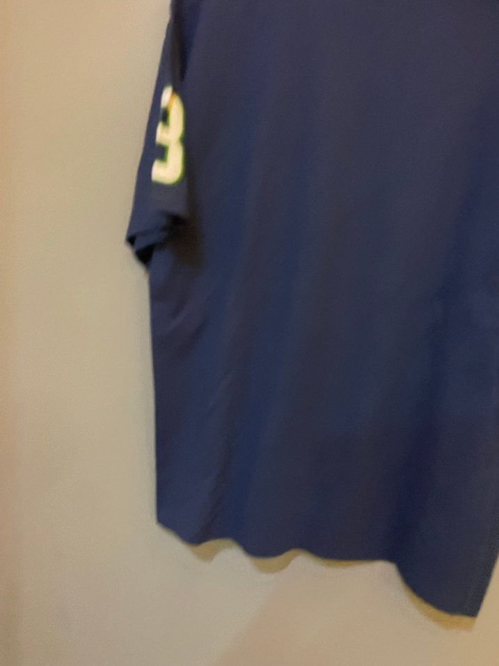 Mavi Baskılı Erkek Kısa Kollu Tişört - Görsel 3