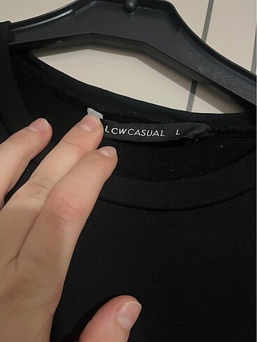 LC Waikiki Siyah mini elbise