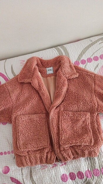 Peluş mont 