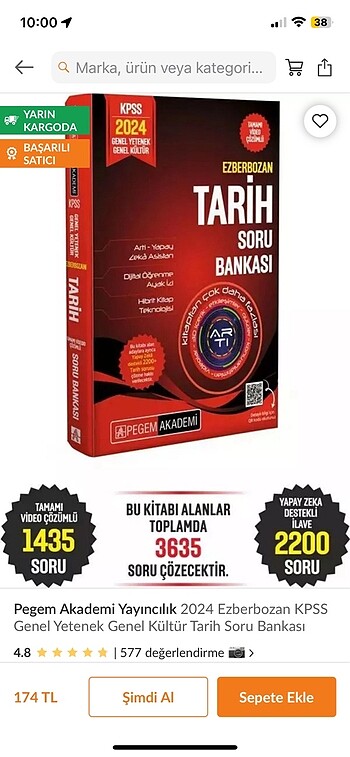 Test kitabı