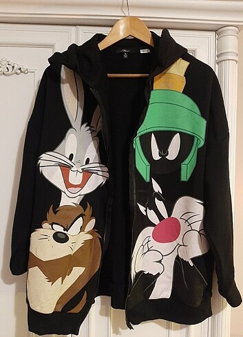 mavi&looney tunes koleksiyonu hırka