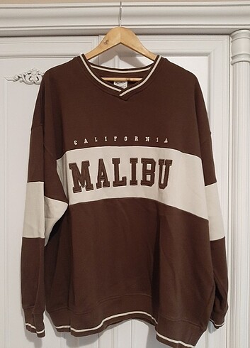 p&b kahverengi sweatshirt 