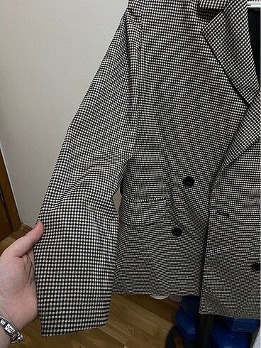 BERSHKA oversized blazer ceket