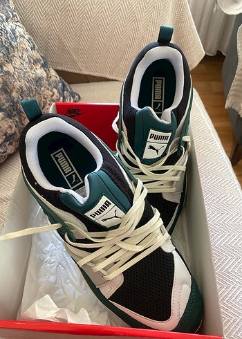 Erkek Çok Renkli Puma Bağcıklı Spor Ayakkabı