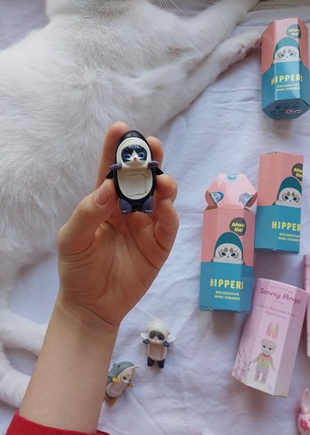 Beyaz Pastel Kedi Aksesuarı Hippe - Görsel 2