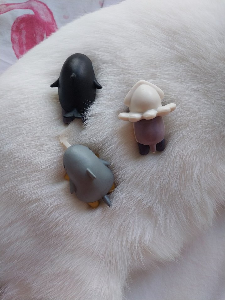 Beyaz Pastel Kedi Aksesuarı Hippe - Görsel 3