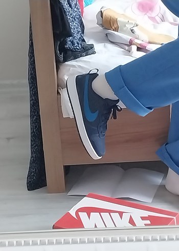 Nike Kadın Mavi Denim Spor Ayakkabı