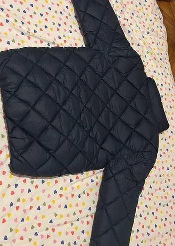xs Beden Mango Kapitone Düğmeli, Rahat Kesim Kadın Mont
