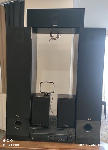 Yamaha denox 5 artı 1 ev sinema sistemi 