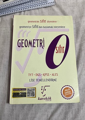 Geometri Sıfır TYT-DGS-KPSS-ALES Kitabı