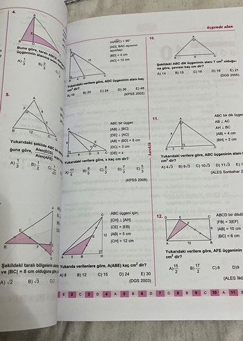 Beden Geometri Sıfır TYT-DGS-KPSS-ALES Kitabı