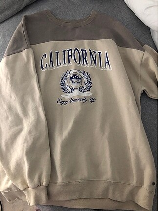 pullandbear california oversize hoodie