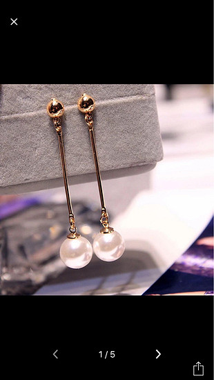 Accessorize Sezonun modası inci küpe