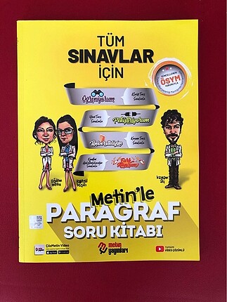 Metin Yayınları Paragraf Soru Bankası