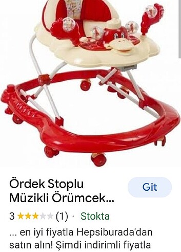 Sunny Baby Ördek stoplu müzikli yürüteç