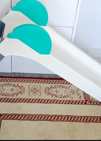 Beyaz Gri Çocuk Kaydırak - Görsel 5