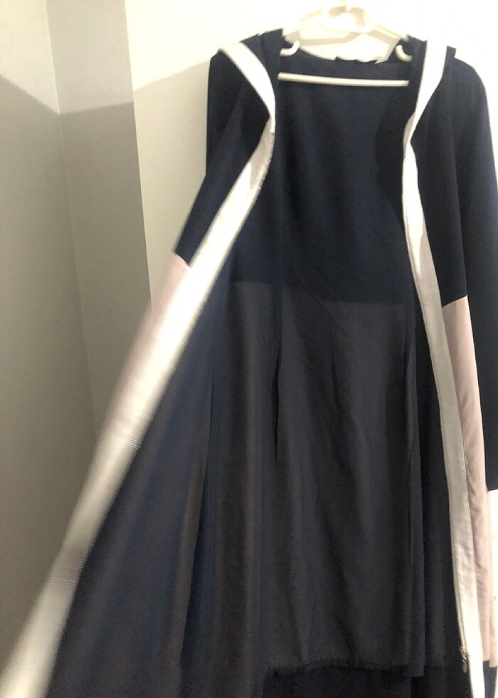 Kapüşonlu abaya - Görsel 5