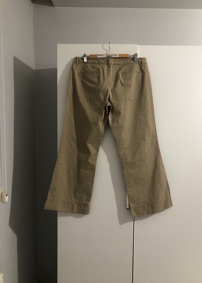 Canvas kumaş pantolon - Görsel 4