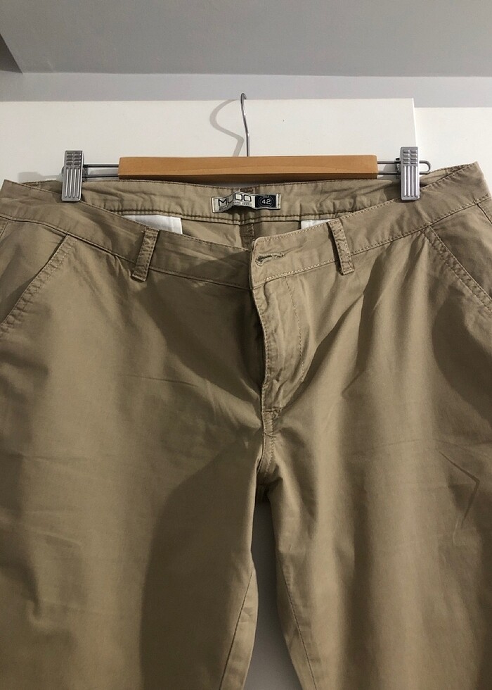 Canvas kumaş pantolon - Görsel 3