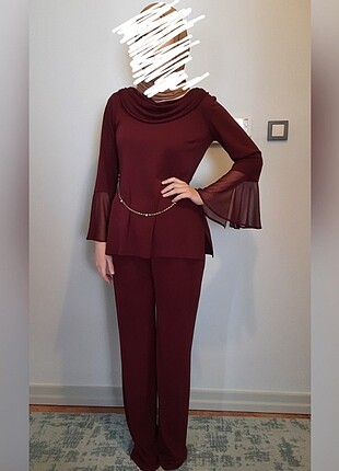 Abiye Bordo Takım