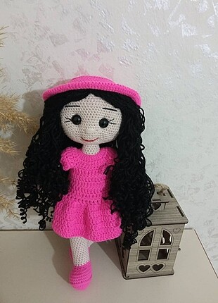 Beden Amigurumi kiz bebek
