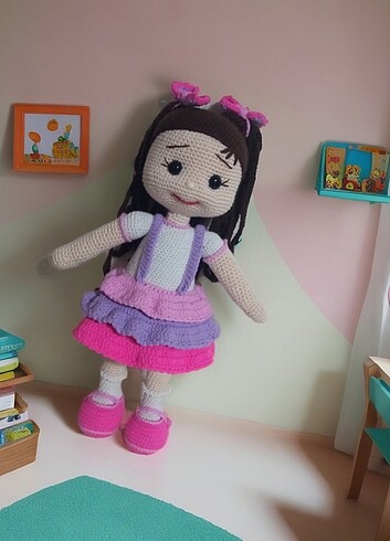 Amigurumi kiz bebek
