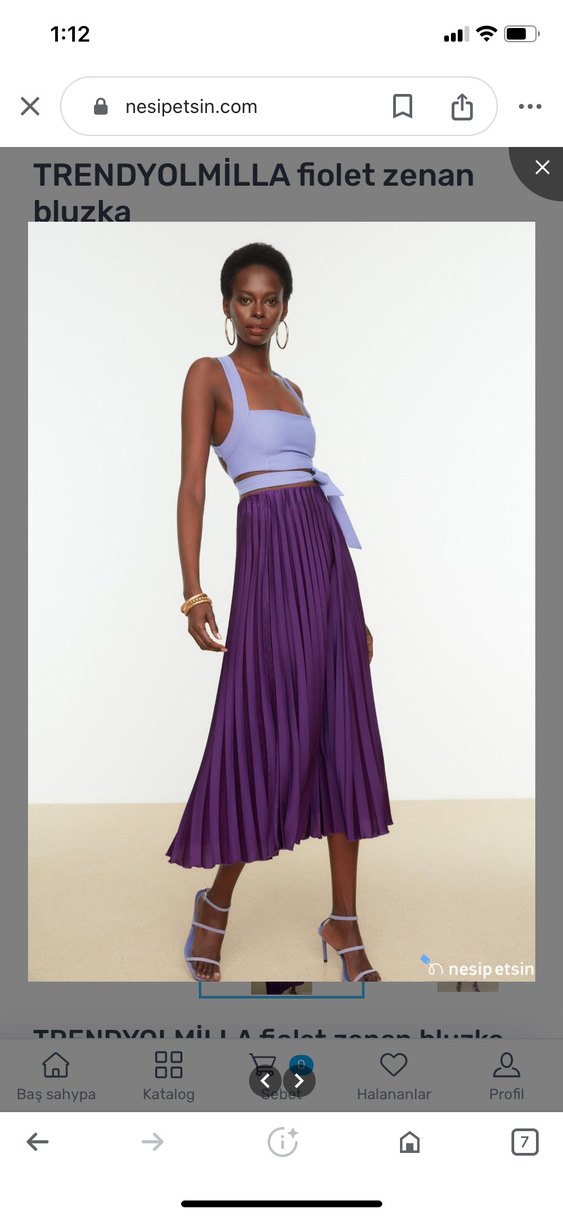 sırt dekolteli bluz - Görsel 2