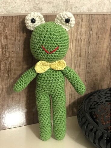 Amigurumi kurbağa