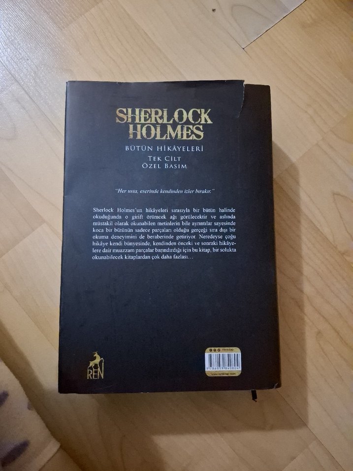 Sherlock Holmes Bütün Hikayeleri Tek Cilt Özel Basım - Görsel 2