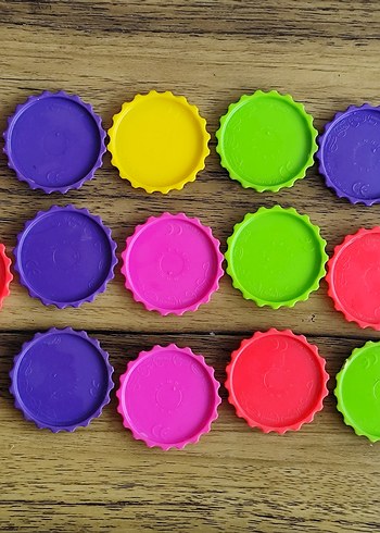 Renkli Karakter Temalı Oyun Jetonları - Görsel 5