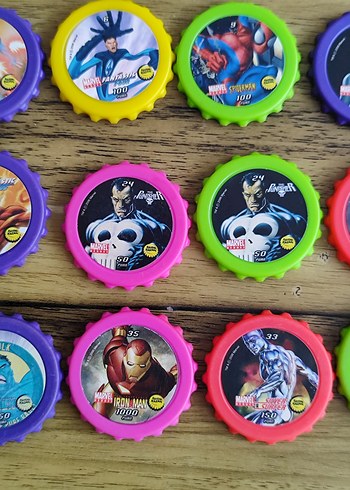 Renkli Karakter Temalı Oyun Jetonları - Görsel 3