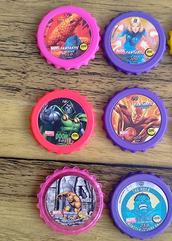 Renkli Karakter Temalı Oyun Jetonları - Görsel 2