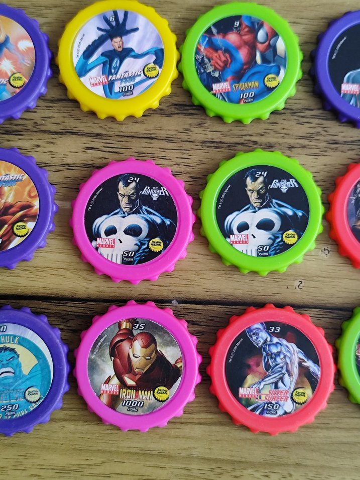 Renkli Karakter Temalı Oyun Jetonları - Görsel 3