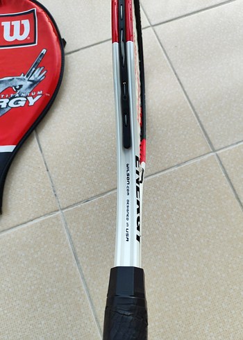 Kırmızı Wilson Tenis Raketi Seti - Görsel 6