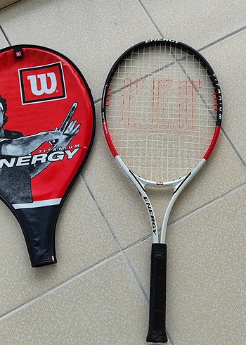 Kırmızı Wilson Tenis Raketi Seti - Görsel 5