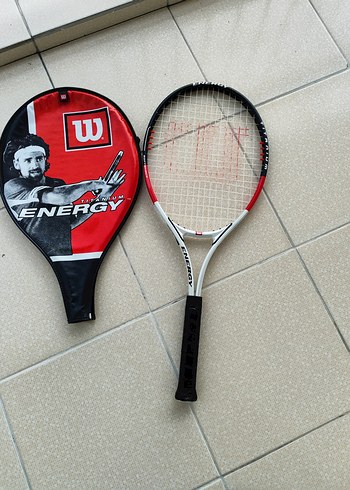 Kırmızı Wilson Tenis Raketi Seti
