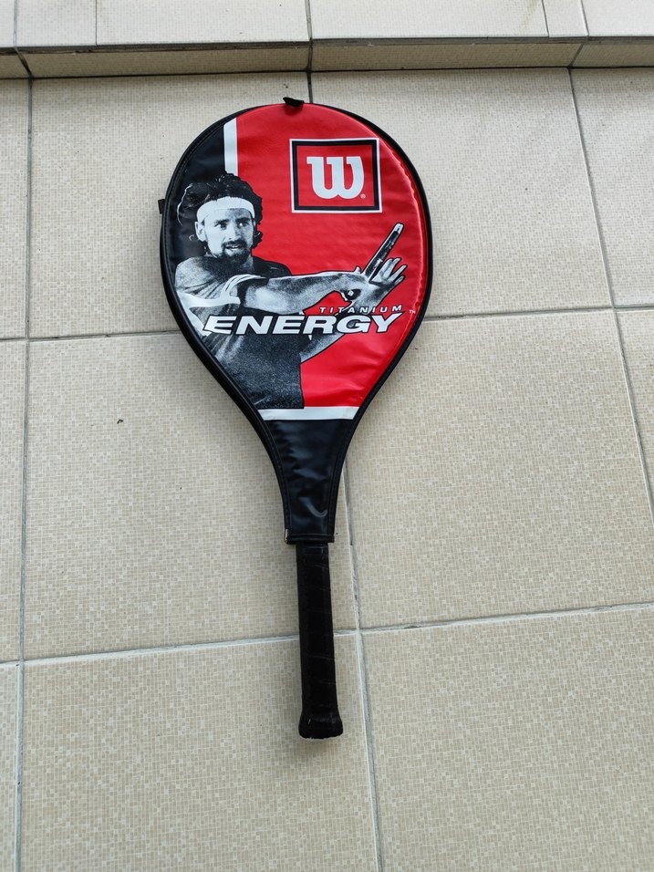Kırmızı Wilson Tenis Raketi Seti - Görsel 3