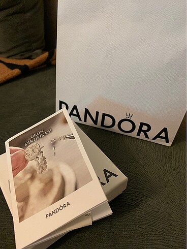 Beden beyaz Renk Pandora Bileklik 17 cm