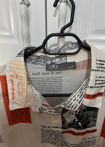 Baskılı Uzun Kollu Kadın Gömlek - Görsel 2