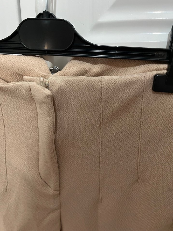 Kahverengi ve Bej Kadın Pantolon - Görsel 3