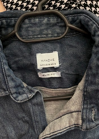 Denim Gömlek Ceket - Görsel 3