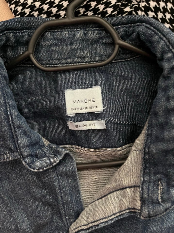 Denim Gömlek Ceket - Görsel 3