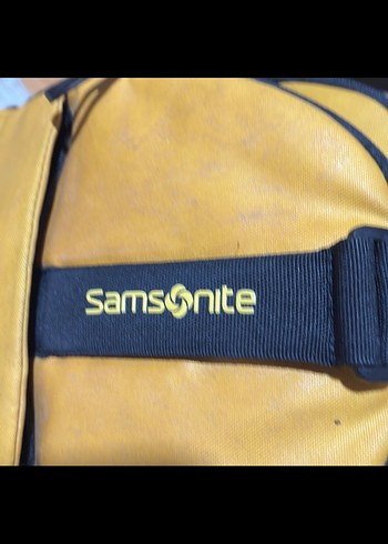 Sarı Samsonite Erkek Sırt Çantası - Görsel 6