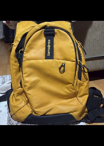 Sarı Samsonite Erkek Sırt Çantası - Görsel 9