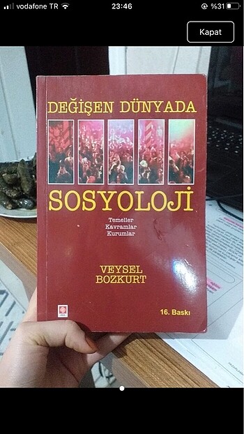 Değişen dünyada sosyoloji